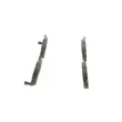 Jeu de 4 plaquettes de frein avant BOSCH 0 986 494 146 - Visuel 2