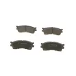 Jeu de 4 plaquettes de frein avant BOSCH 0 986 494 146 - Visuel 3
