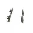 Jeu de 4 plaquettes de frein avant BOSCH 0 986 494 149 - Visuel 2