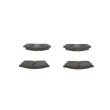 Jeu de 4 plaquettes de frein avant BOSCH 0 986 494 208 - Visuel 3