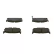 Jeu de 4 plaquettes de frein arrière BOSCH 0 986 494 226 - Visuel 3