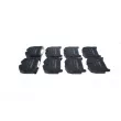 Jeu de 4 plaquettes de frein avant BOSCH 0 986 494 364 - Visuel 2
