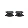 Jeu de 4 plaquettes de frein avant BOSCH 0 986 494 418 - Visuel 3