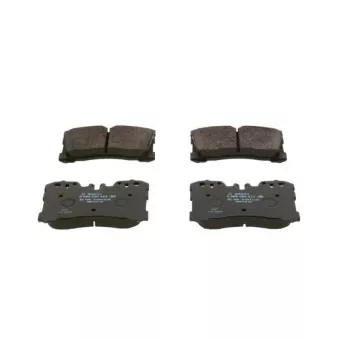 Jeu de 4 plaquettes de frein avant BOSCH 0 986 494 423