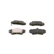 Jeu de 4 plaquettes de frein avant BOSCH 0 986 494 426 - Visuel 1