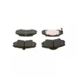 Jeu de 4 plaquettes de frein avant BOSCH 0 986 494 426 - Visuel 3