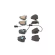 Jeu de 4 plaquettes de frein avant BOSCH 0 986 494 436 - Visuel 2