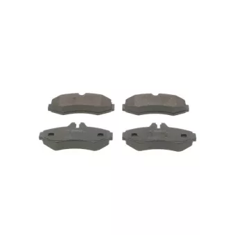Jeu de 4 plaquettes de frein avant BOSCH 0 986 494 451