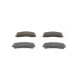 Jeu de 4 plaquettes de frein avant BOSCH 0 986 494 462 - Visuel 1