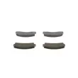 Jeu de 4 plaquettes de frein avant BOSCH 0 986 494 462 - Visuel 3