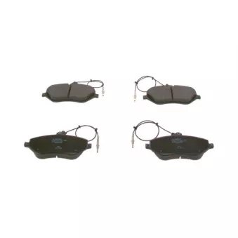 Jeu de 4 plaquettes de frein avant BOSCH 0 986 494 484
