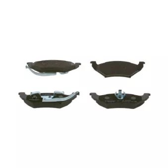 Jeu de 4 plaquettes de frein arrière BOSCH 0 986 494 495