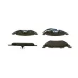 Jeu de 4 plaquettes de frein arrière BOSCH 0 986 494 495 - Visuel 3