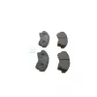 Jeu de 4 plaquettes de frein avant BOSCH 0 986 494 503 - Visuel 2