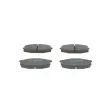 Jeu de 4 plaquettes de frein avant BOSCH 0 986 494 532 - Visuel 1