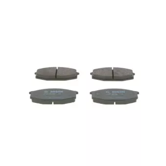 Jeu de 4 plaquettes de frein avant BOSCH 0 986 494 532