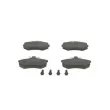 Jeu de 4 plaquettes de frein avant BOSCH 0 986 494 544 - Visuel 1