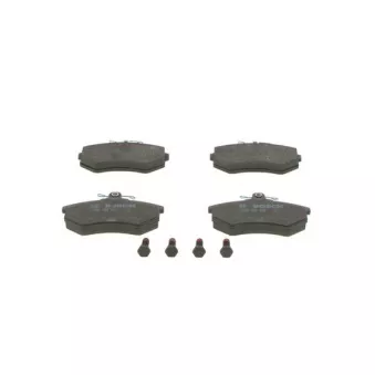 Jeu de 4 plaquettes de frein avant BOSCH 0 986 494 544