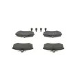 Jeu de 4 plaquettes de frein avant BOSCH 0 986 494 544 - Visuel 3