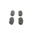 Jeu de 4 plaquettes de frein avant BOSCH 0 986 494 545 - Visuel 2