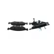 Jeu de 4 plaquettes de frein avant BOSCH 0 986 494 547 - Visuel 3