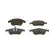 Jeu de 4 plaquettes de frein avant BOSCH 0 986 494 556 - Visuel 1