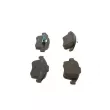 Jeu de 4 plaquettes de frein avant BOSCH 0 986 494 556 - Visuel 2