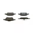 Jeu de 4 plaquettes de frein avant BOSCH 0 986 494 556 - Visuel 3