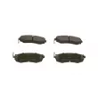 Jeu de 4 plaquettes de frein avant BOSCH 0 986 494 571 - Visuel 1