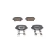 Jeu de 4 plaquettes de frein avant BOSCH 0 986 494 586 - Visuel 1