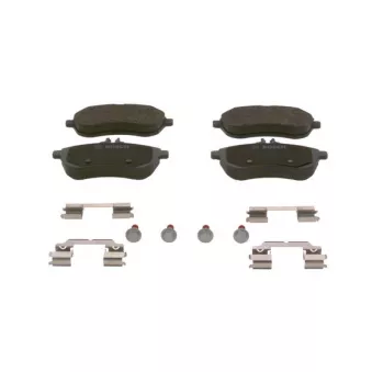 Jeu de 4 plaquettes de frein avant BOSCH 0 986 494 593