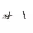 Jeu de 4 plaquettes de frein avant BOSCH 0 986 494 598 - Visuel 2