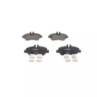 Jeu de 4 plaquettes de frein avant BOSCH 0 986 494 601