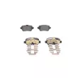Jeu de 4 plaquettes de frein avant BOSCH 0 986 494 654 - Visuel 1