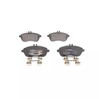 Jeu de 4 plaquettes de frein avant BOSCH 0 986 494 667