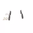 Jeu de 4 plaquettes de frein avant BOSCH 0 986 494 667 - Visuel 2