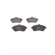 Jeu de 4 plaquettes de frein avant BOSCH 0 986 494 667 - Visuel 3