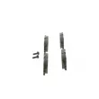 Jeu de 4 plaquettes de frein avant BOSCH 0 986 494 722 - Visuel 2