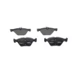 Jeu de 4 plaquettes de frein avant BOSCH 0 986 494 729 - Visuel 1