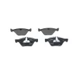 Jeu de 4 plaquettes de frein avant BOSCH 0 986 494 729 - Visuel 3