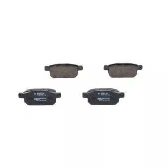 Jeu de 4 plaquettes de frein arrière BOSCH 0 986 494 748