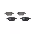 Jeu de 4 plaquettes de frein avant BOSCH 0 986 494 877 - Visuel 1