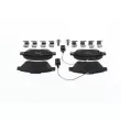 Jeu de 4 plaquettes de frein avant BOSCH 0 986 494 881 - Visuel 3