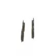Jeu de 4 plaquettes de frein avant BOSCH 0 986 494 891 - Visuel 2