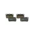 Jeu de 4 plaquettes de frein avant BOSCH 0 986 494 891 - Visuel 3