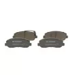 Jeu de 4 plaquettes de frein avant BOSCH 0 986 494 894 - Visuel 1