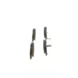 Jeu de 4 plaquettes de frein avant BOSCH 0 986 494 896 - Visuel 2