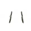 Jeu de 4 plaquettes de frein avant BOSCH 0 986 494 901 - Visuel 2