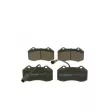 Jeu de 4 plaquettes de frein avant BOSCH 0 986 494 903 - Visuel 1