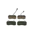 Jeu de 4 plaquettes de frein avant BOSCH 0 986 494 903 - Visuel 3